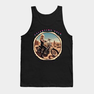 Galentines gal evening desert ride Tank Top